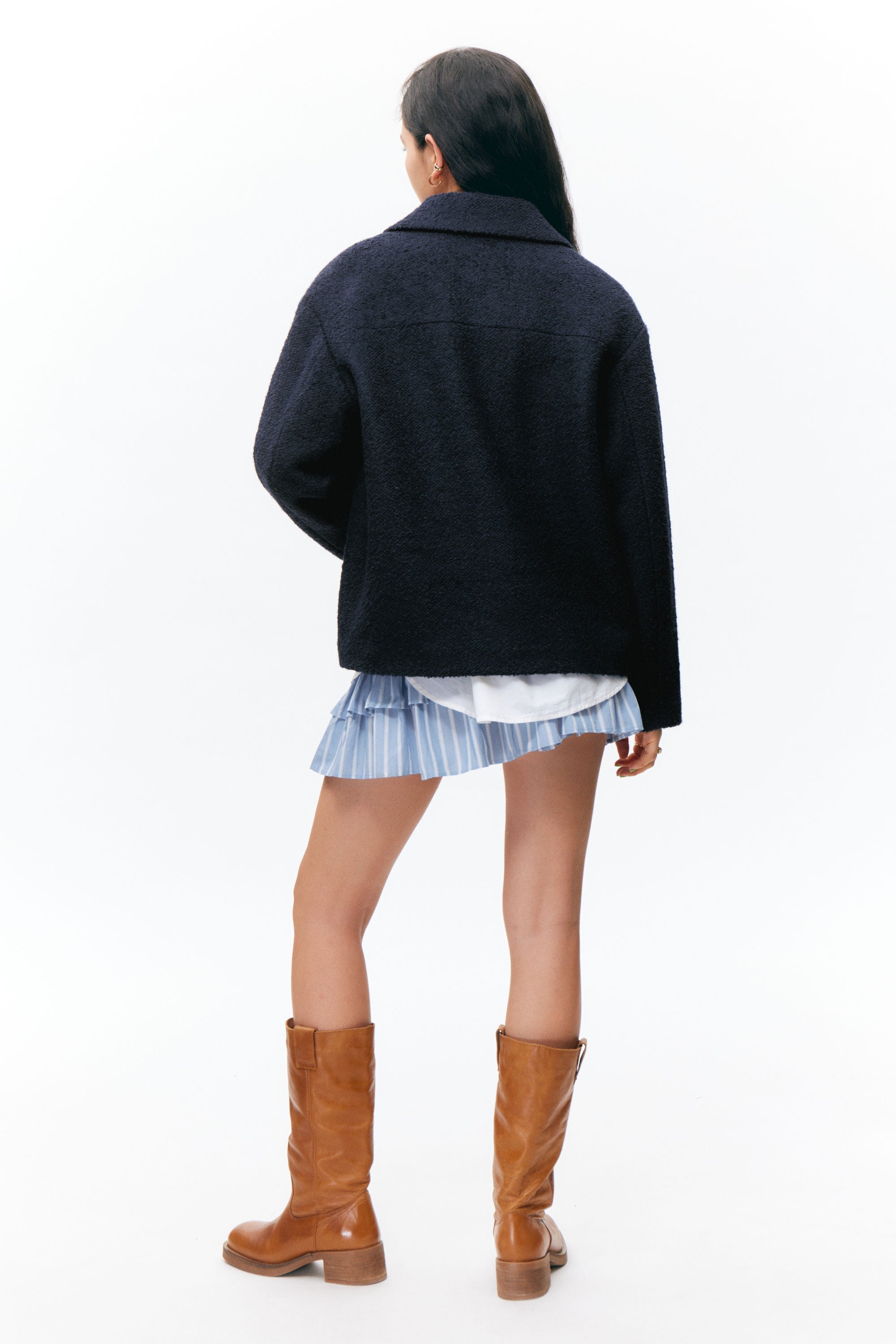 Veste en mélange de laine